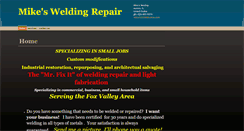 Desktop Screenshot of mikeswelding2180.com